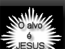 Tablet Screenshot of nosso-alvo-jesus.blogspot.com