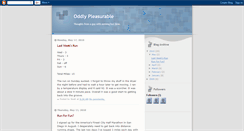 Desktop Screenshot of oddlypleasurable.blogspot.com