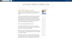 Desktop Screenshot of josephlimkokwah.blogspot.com