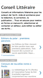 Mobile Screenshot of conseil-litteraire.blogspot.com