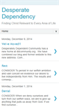 Mobile Screenshot of desperatedependency.blogspot.com