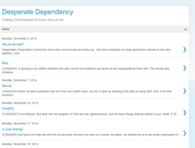 Tablet Screenshot of desperatedependency.blogspot.com