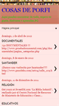 Mobile Screenshot of cosasdeporfi.blogspot.com
