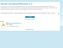 Tablet Screenshot of lohnsteuerhilfevereinaktuellanrath.blogspot.com