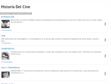 Tablet Screenshot of historiadelcineova.blogspot.com