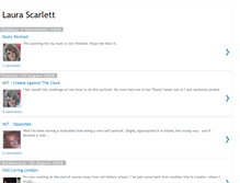 Tablet Screenshot of laurascarlett.blogspot.com