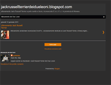 Tablet Screenshot of birba-jackrussellterrier.blogspot.com