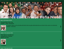 Tablet Screenshot of jovenesconenriquepenanieto.blogspot.com