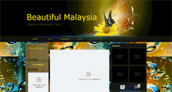 Desktop Screenshot of beautiful1malaysia.blogspot.com