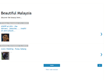 Tablet Screenshot of beautiful1malaysia.blogspot.com