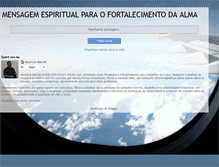 Tablet Screenshot of mensagemespiritualparaalma.blogspot.com