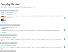 Tablet Screenshot of everydayubuntu.blogspot.com
