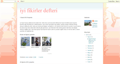 Desktop Screenshot of iyifikirlerdefteri.blogspot.com