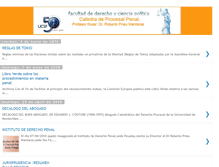 Tablet Screenshot of catedraprocesalpenal.blogspot.com