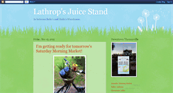 Desktop Screenshot of lathropslemonade.blogspot.com