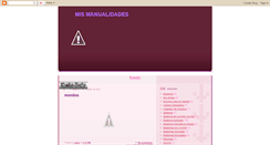 Desktop Screenshot of mismanualidades-mara.blogspot.com