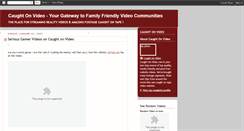 Desktop Screenshot of caughtonvideo.blogspot.com