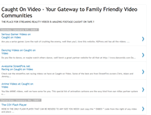 Tablet Screenshot of caughtonvideo.blogspot.com