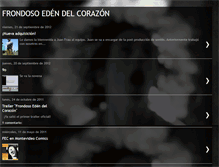 Tablet Screenshot of frondosoedendelcorazon.blogspot.com