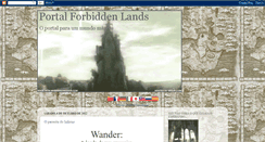 Desktop Screenshot of portalforbiddenlands.blogspot.com