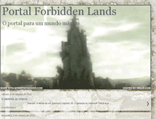 Tablet Screenshot of portalforbiddenlands.blogspot.com