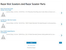 Tablet Screenshot of cheaprazorkickscooters.blogspot.com