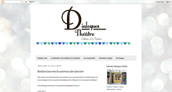 Desktop Screenshot of dialogues-theatre.blogspot.com