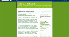 Desktop Screenshot of anotherknow-it-allstudent.blogspot.com