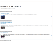 Tablet Screenshot of coxydschegazette.blogspot.com