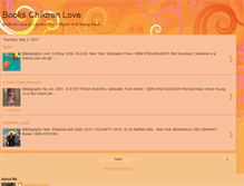 Tablet Screenshot of bookschildrenlove.blogspot.com