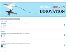 Tablet Screenshot of designdriveninnovation-collection.blogspot.com