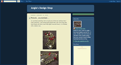 Desktop Screenshot of angiesdesignshop.blogspot.com
