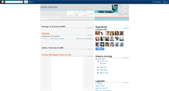 Desktop Screenshot of poderpatriota.blogspot.com