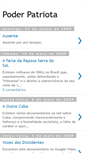 Mobile Screenshot of poderpatriota.blogspot.com