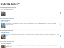 Tablet Screenshot of bindweedbaskets.blogspot.com