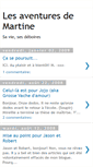 Mobile Screenshot of lesaventuresdemartine.blogspot.com