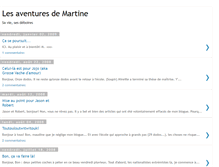 Tablet Screenshot of lesaventuresdemartine.blogspot.com