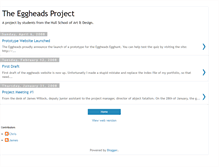 Tablet Screenshot of eggheadsproject.blogspot.com