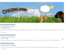 Tablet Screenshot of chasing-sheep.blogspot.com