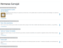 Tablet Screenshot of hermanascarvajal.blogspot.com