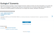 Tablet Screenshot of ecologia-economia.blogspot.com
