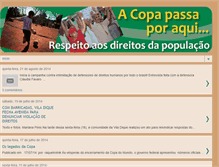 Tablet Screenshot of comitepopularcopapoa2014.blogspot.com