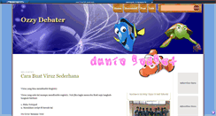 Desktop Screenshot of ozzydebater.blogspot.com