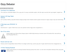 Tablet Screenshot of ozzydebater.blogspot.com
