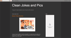Desktop Screenshot of cleanjokesandpics.blogspot.com
