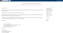 Desktop Screenshot of juniperolive.blogspot.com