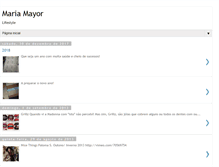 Tablet Screenshot of mariamayorlisbon.blogspot.com