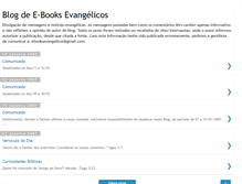 Tablet Screenshot of e-booksevangelicos.blogspot.com