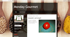 Desktop Screenshot of mondaygourmet.blogspot.com