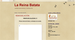 Desktop Screenshot of jardinreinabatata.blogspot.com